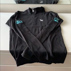 Pink Victoria’s Secret quarter zip